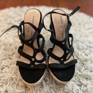 Chinese Laundry size 7 wedges.